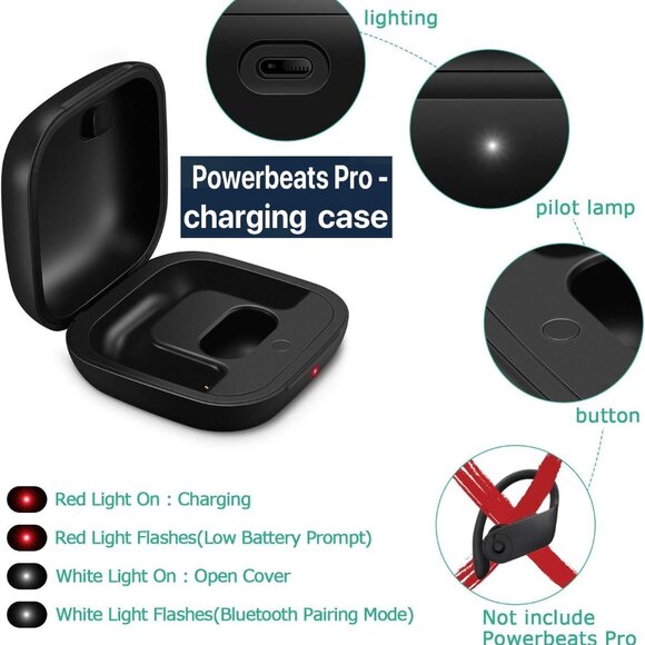 ✅🚨🆕🔴🌸S🌸A🌸L🌸E🌸⭐️🔴📢Apple POWERBEATS PRO Replacement CASE🟢💸BUY NOW❗💸🟢 - Picture 3 of 16